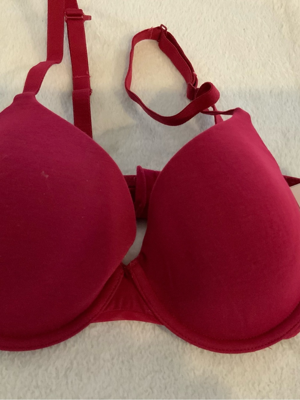 Women’s Auden Bra nwt underwire size 34D burgundy sku 3365